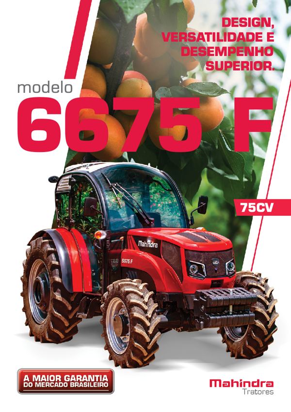 Ficha Técnica - Trator Mahindra 6675F